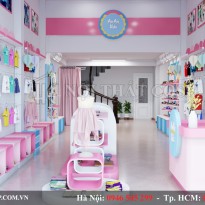 Thiết kế shop thời trang cho bé Anan Kids